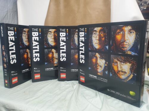 Lego The Beatles, Art Set 31198, Set Of 4, NEW, SEALED Lego The Beatles, Art Set 31198, Set Of 4, NEW, SEALED