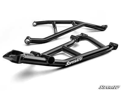 SuperATV High Clearance A-Arms for Can-Am Maverick X3 (64" Body) - Black
