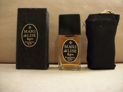 Vintage Mari De' Lise Parfum 1 Oz Splash Rare Perfume - Full Bottle