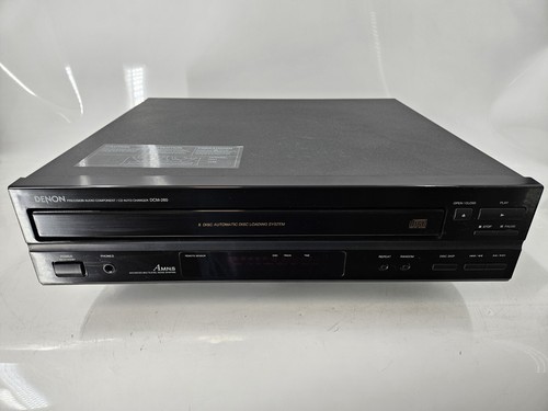 Denon DCM-260 5-Disc Changer - Powers On, Wont Stay Open