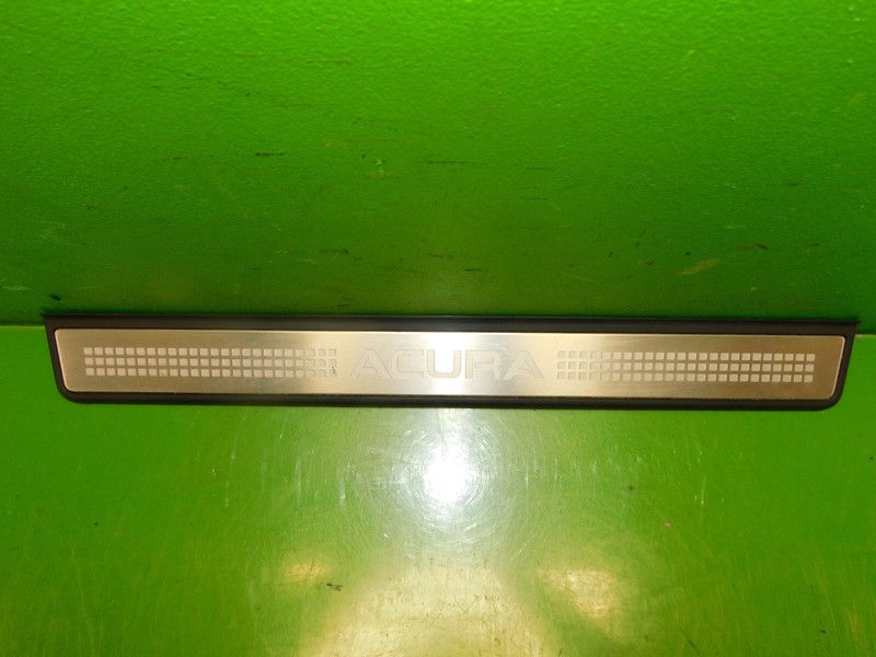 04-08 Acura TL OEM passenger right front door carpet sill sash plate trim