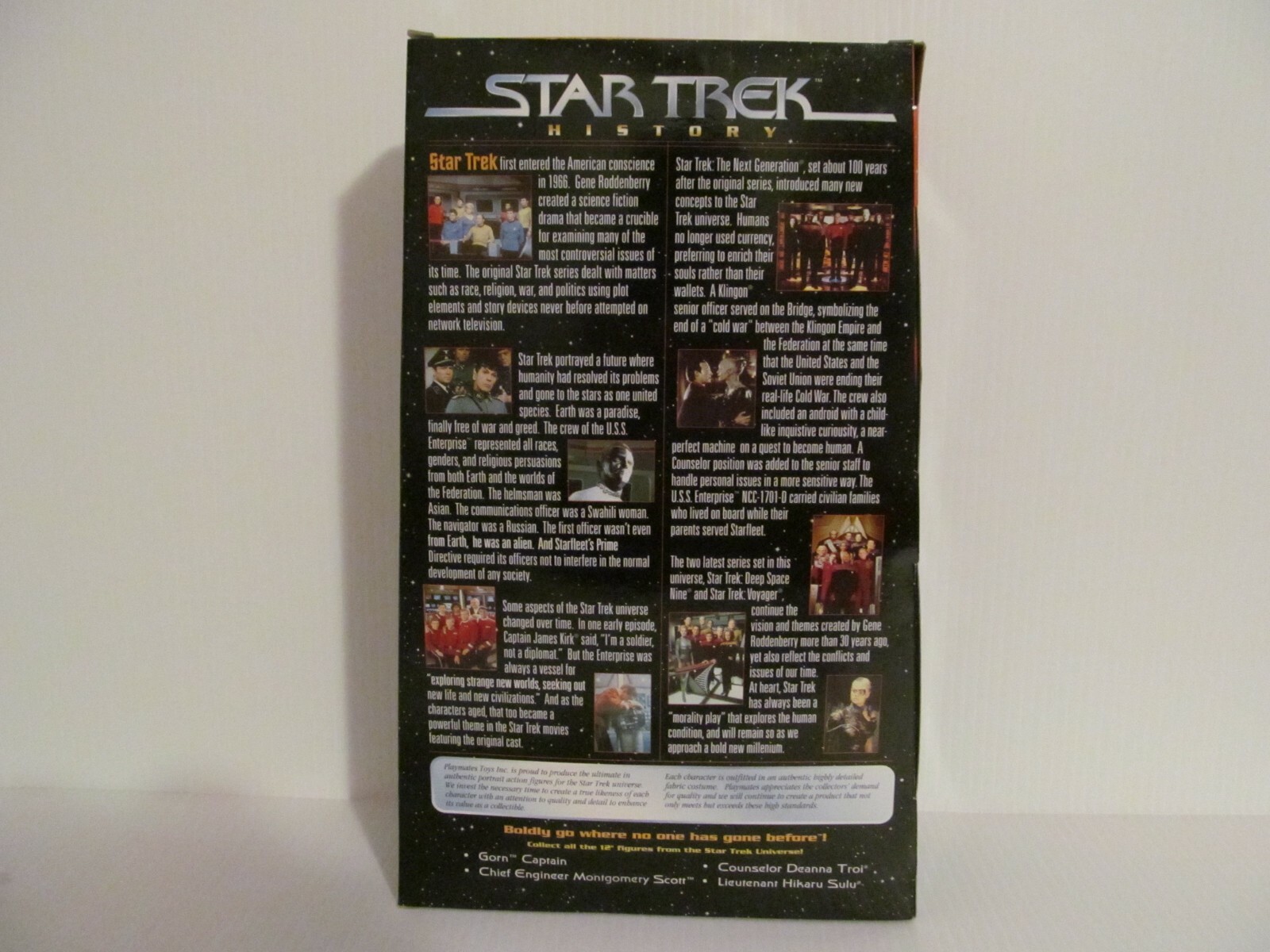 1999 STAR TREK Chief Engineer Montgomery Scott Action Figure - BRAND NEW - MIB!