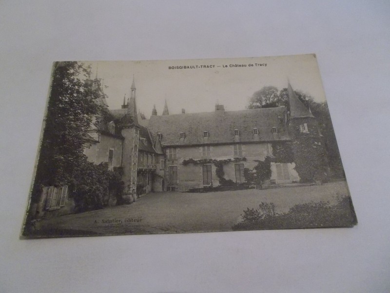 58  Boisgibault Tracy  Nievre Le Chateau De Tracy Gros Plan 1935
