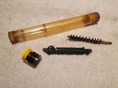 Italian M1 Garand - Beretta BM59 - Oiler - Brush - Pull Through - Grease Pot
