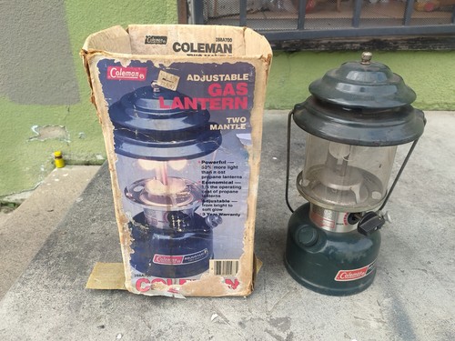 Vintage Coleman 288 2 Mantle Camping Lantern w/ Box 288A700