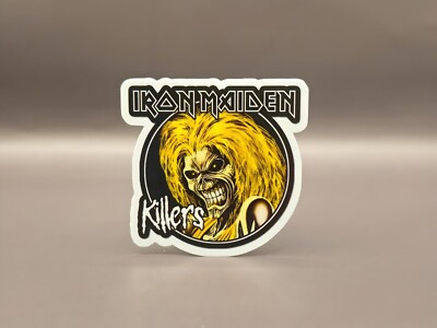 Iron Maiden Up The Irons Heavy Metal Music Eddie The Head Vinyl Decal Sticker