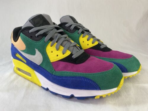 Nike Air Max 90 QS Mens Size 13 Viotech Green Royal Purple Nike Air Max 90 QS Mens Size 13 Viotech Green Royal Purple