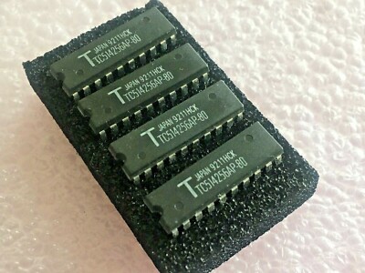 1 meg Dip 20 Memory  256 x 4 Toshiba TC514256AP-80 Fast Page Dynamic Ram 4pc