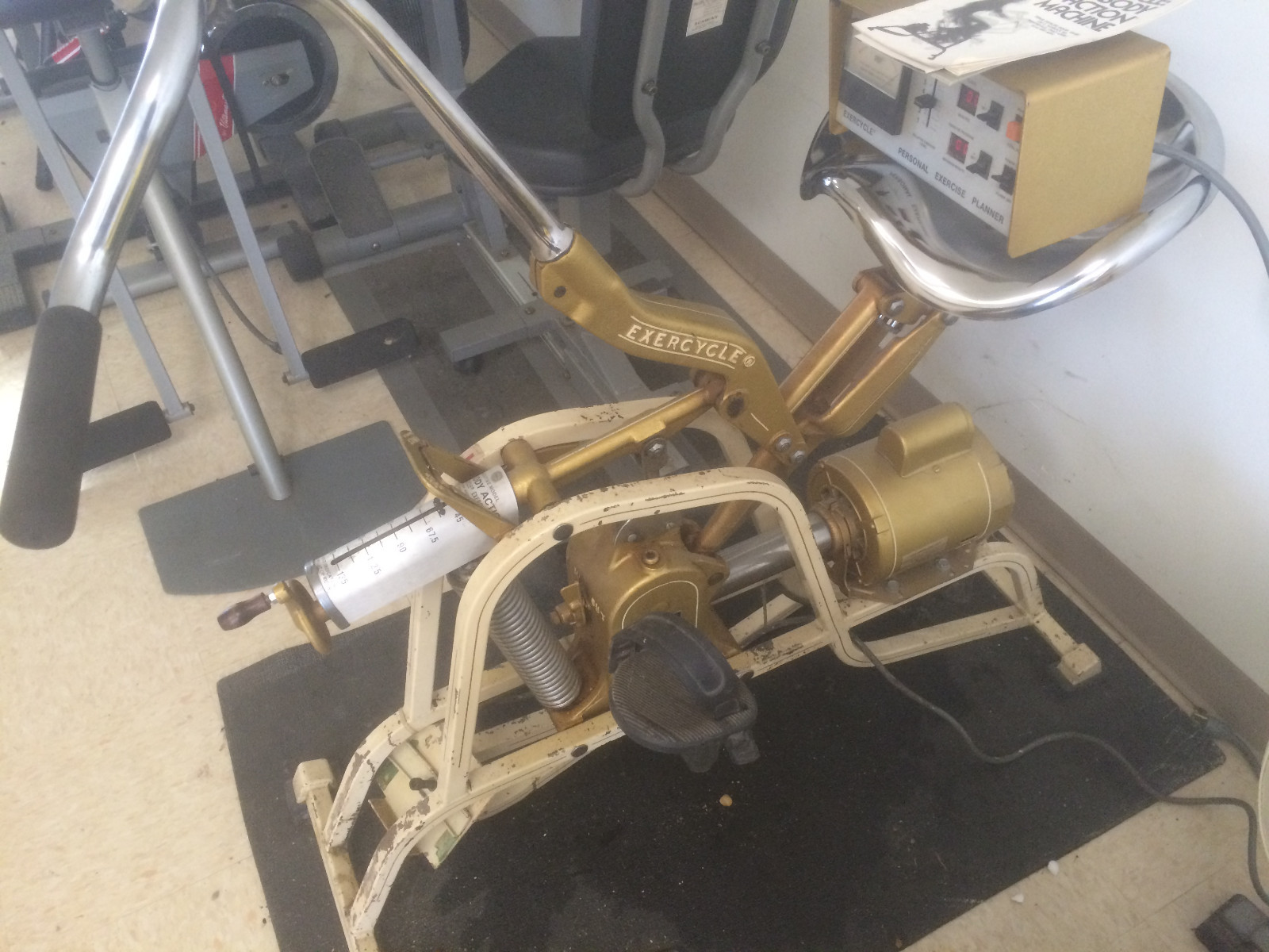 Exercycle with computer, manuals - PICKUP ONLY