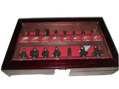 Warrior 15 piece router bit set deals