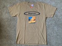 supreme burning monk tee