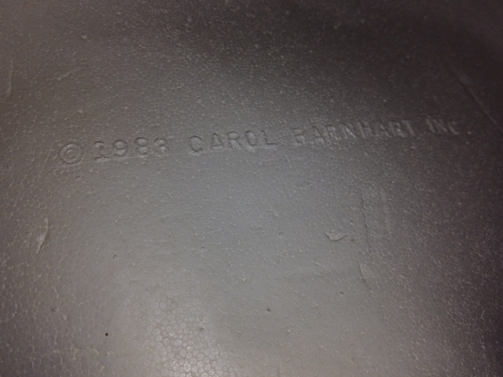 Female Mannequin Styrofoam Foam  Torso Model  1983 Carol Barnhart Inc.