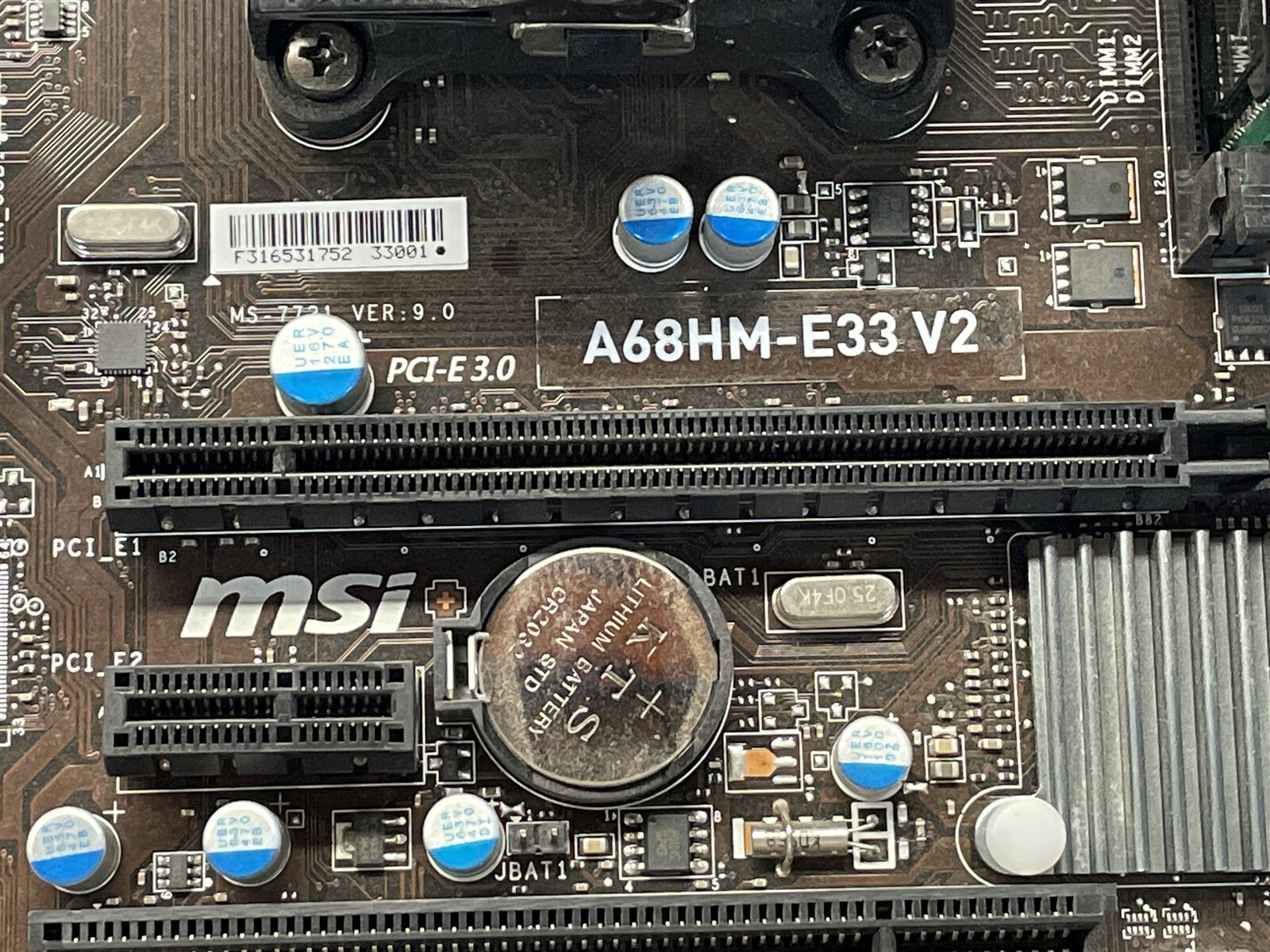 Msi a68hm e33 v2 Msi a68hm e33 v2