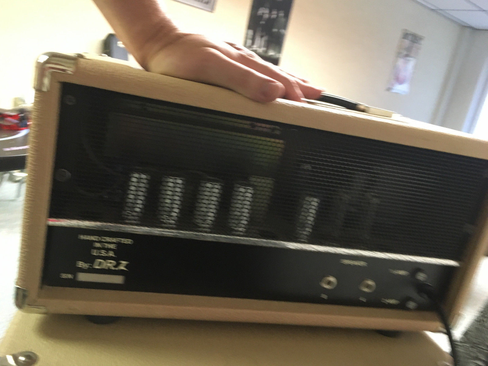 Dr Z Maz Jr 18-Watt Tube Guitar Amp Head-Creme-Excellent Amp