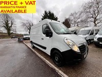 2016 Vauxhall Movano 2.3 CDTI L2 H2 MWB Van 130ps PANEL VAN Diesel Manual