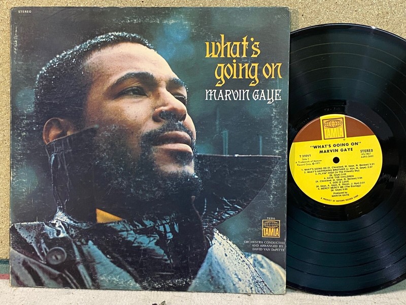 Marvin Gaye What's Going On EX TAMLA 1st Press ORIG Gatefold