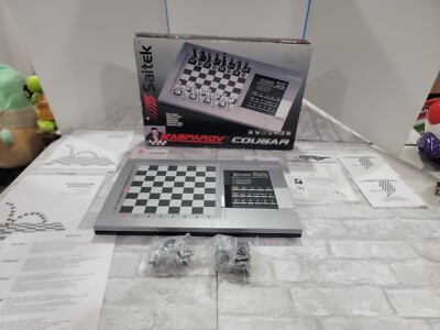 COUGAR Chess Computer KASPAROV You Against The Computer Saitek NEW No Cord