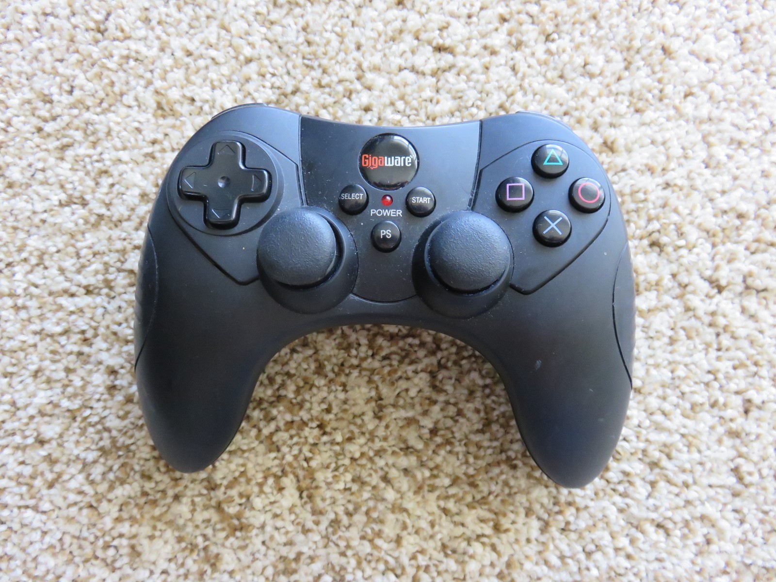 GIGAWARE WIRELESS CONTROLLER # 26-1031 FOR PS 3 OR PC | eBay