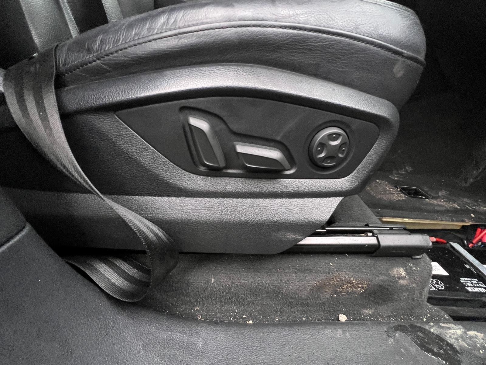 AUDI Q7 4M 09/2015-03/2020 RIGHT FRONT SEAT LEATHER BLACK 4M0881362A - thumbnail 12