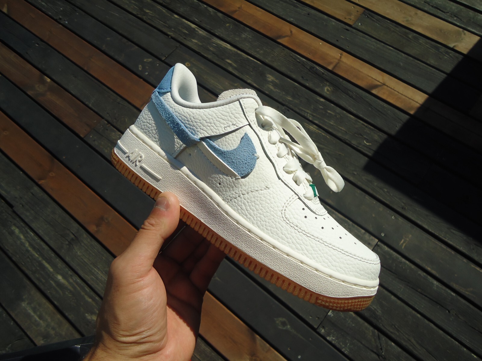nike air force vandalized sail green