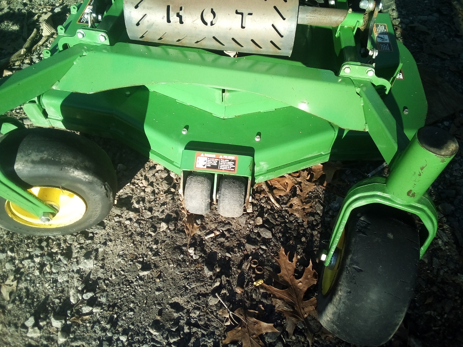 2013 John Deere 648R Stander Stand on Commercial Lawn Mower Kawasaki ZTR 48