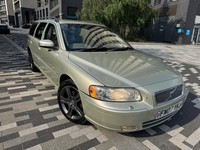 2007 VOLVO V70 SPECIAL EDITION SPORT D5 GEARTRONIC AUTO 2.4 DIESEL ESTATE GOLD