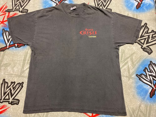 Dino Crisis Video Game Promo 1999 T-Shirt Men's PlayStation