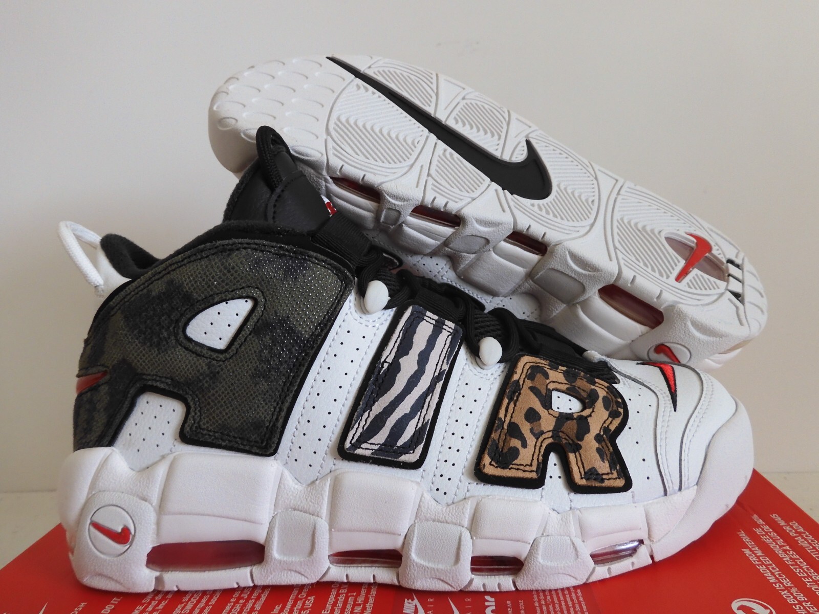 Nike Air More Uptempo '96 ホワイト/レッド NIKE AIR MORE UPTEMPO 96 WHITE RED ナイキ エア モア アップ