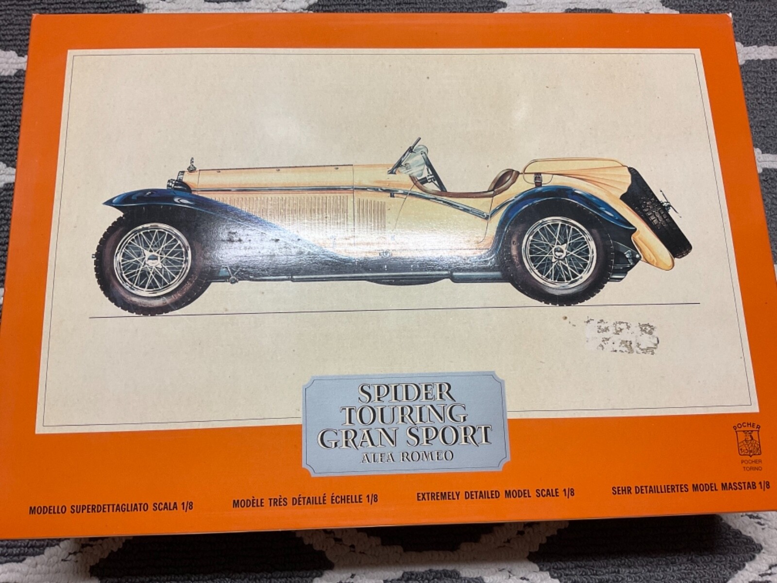 Pocher 1932 Alfa Romeo Spider Touring Gran Sport 1:8 | eBay