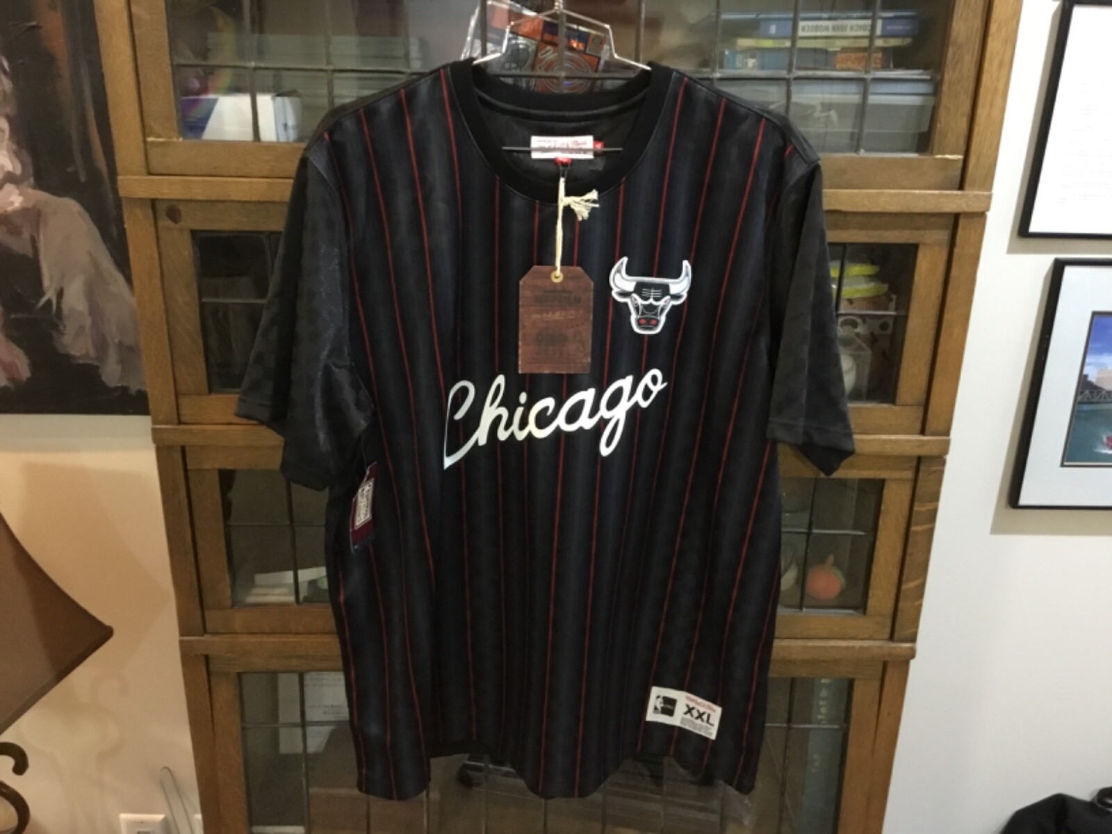 NWT Chicago Bulls Mitchell & NESS HWC Sublimated Shooting