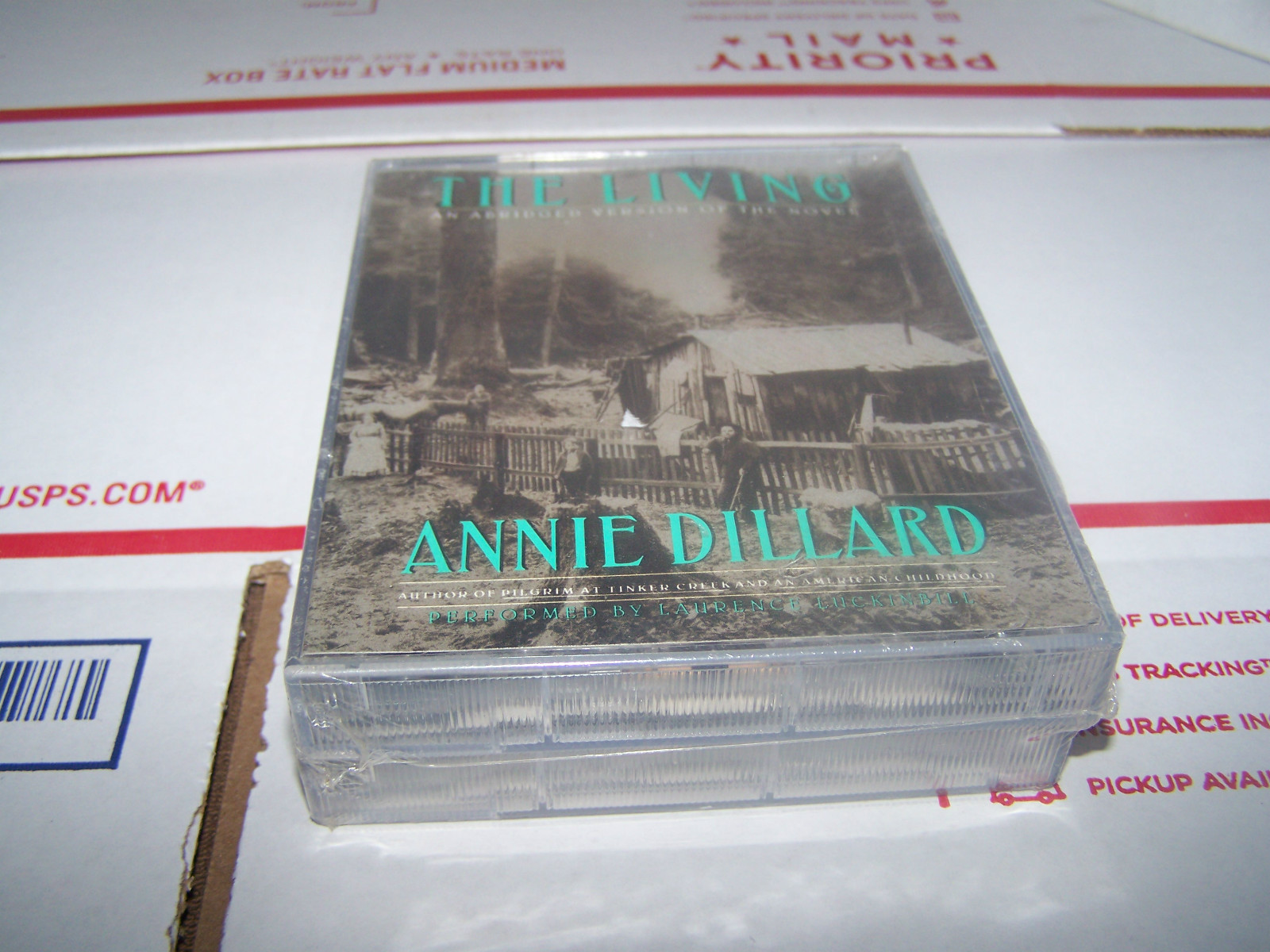 The Living by Annie Dillard (Cassette, Abridged) 4 CASSETTES NEW AND SEALED!