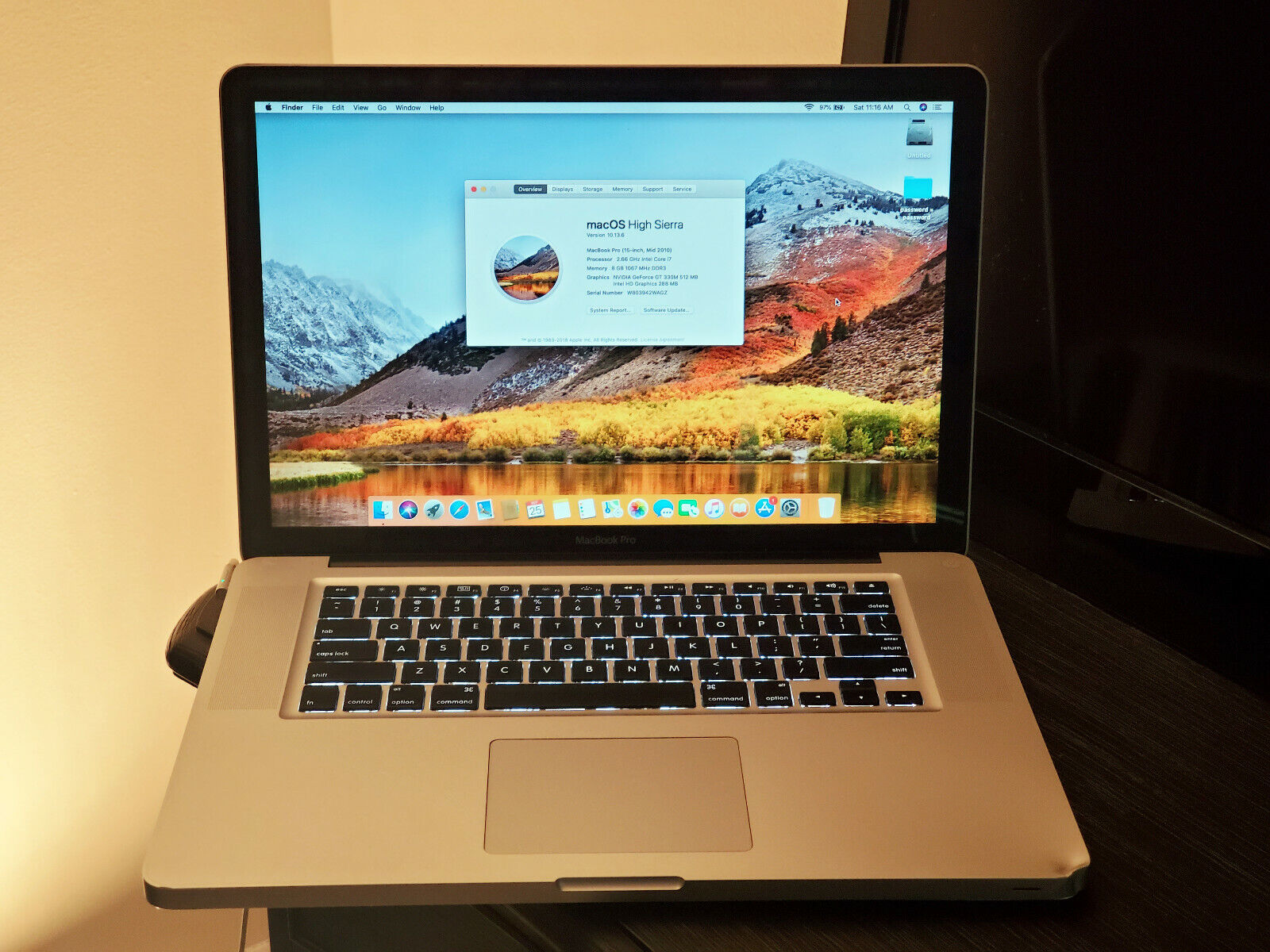 Apple MacBook Pro A1286 15 Apple MacBook Pro A1286 15