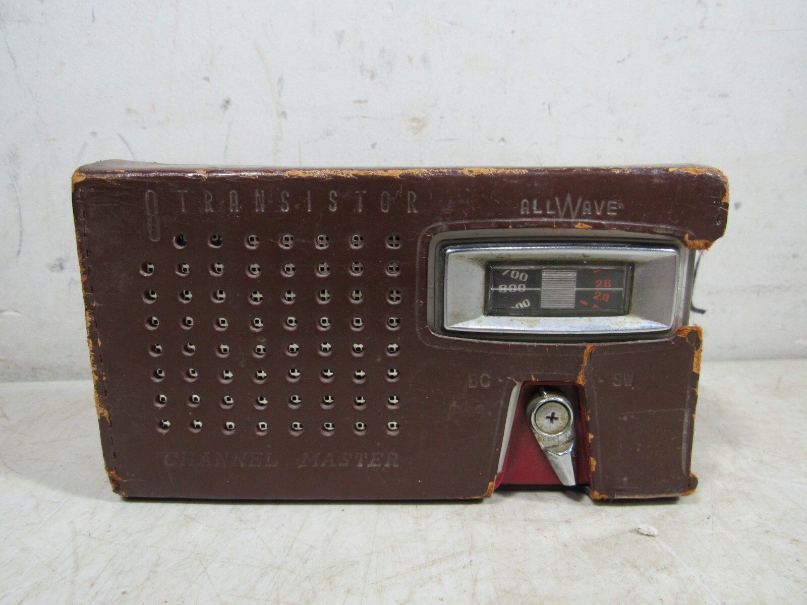 Vintage All Wave Channel Master 8 Transistor Marine Radio Vintage All Wave Channel Master 8 Transistor Marine Radio