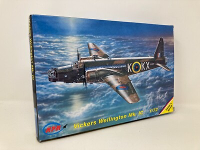 MPM Vickers Wellington Mk. IC 1/72 Scale Model Kit New in Box 143227