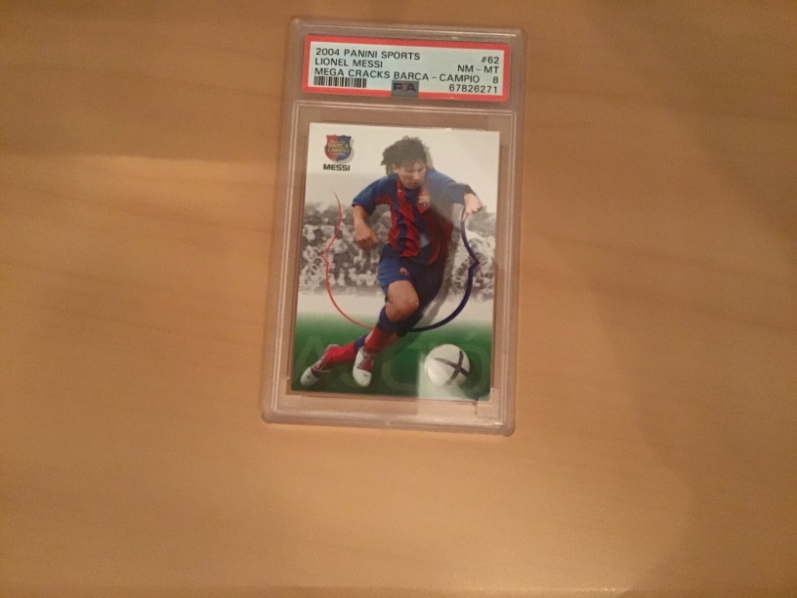 メッシカード Yahoo!オークション - 1of1 メッシ Lionel Messi 2023 Leaf