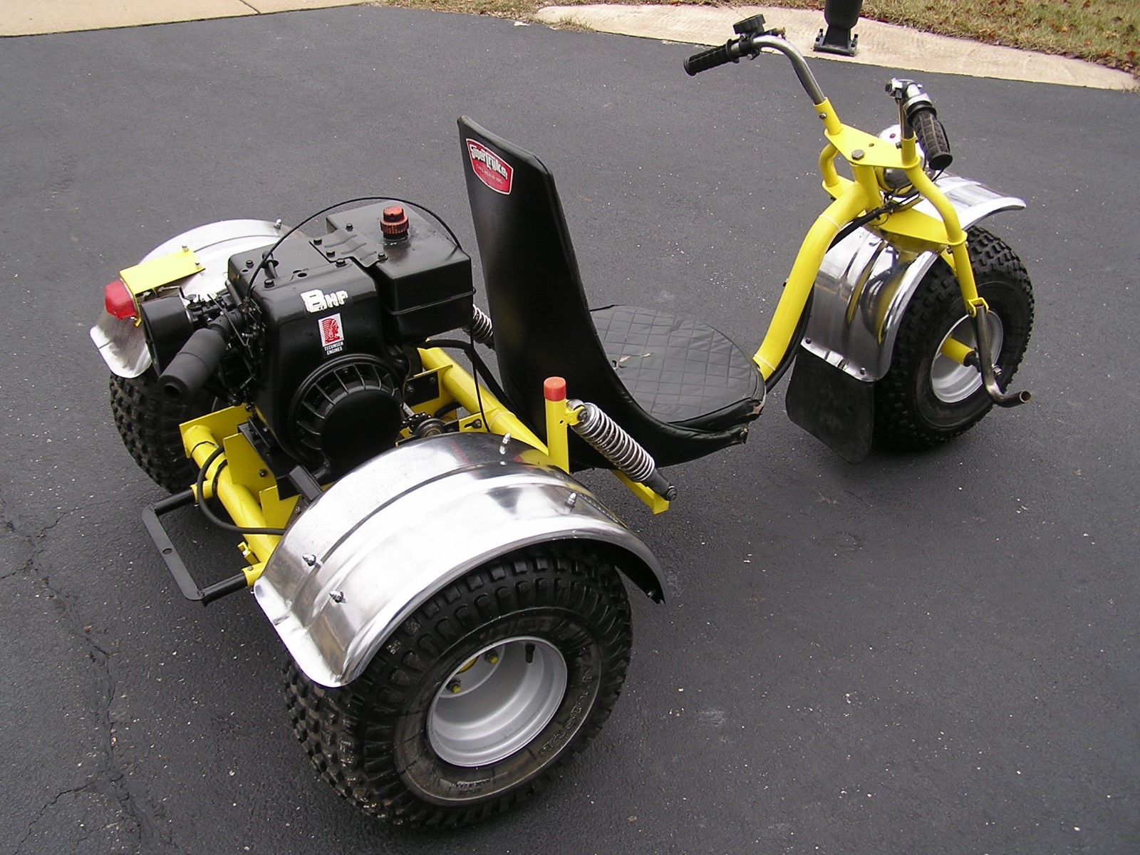 Vintage very rare three wheeler Carl Heald Super Tryke ( Trike )