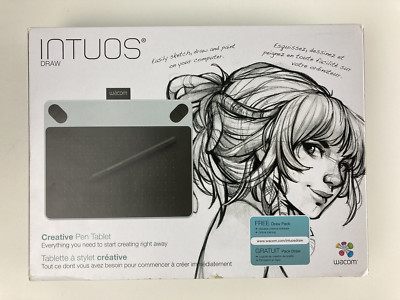 Used Wacom Intuos Draw Creative Graphics Tablet (Barely Used) - CTL-490/W0-AX