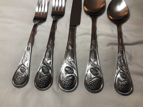 CAMBRIDGE - PINE CONE - Stainless Flatware Silverware - YOU CHOOSE CHOICE - NEW*