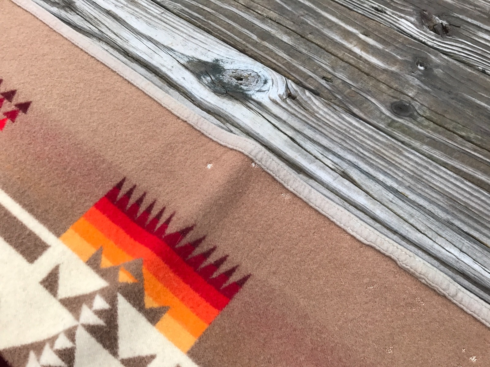 Vintage Pendelton Blanket Beaver State Chief Joseph 62''- 80'' Indian South West