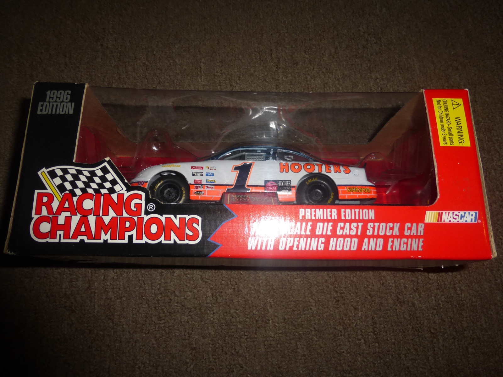 Racing Champions 1/24  #1  HOOTERS  RICK MAST  NASCAR