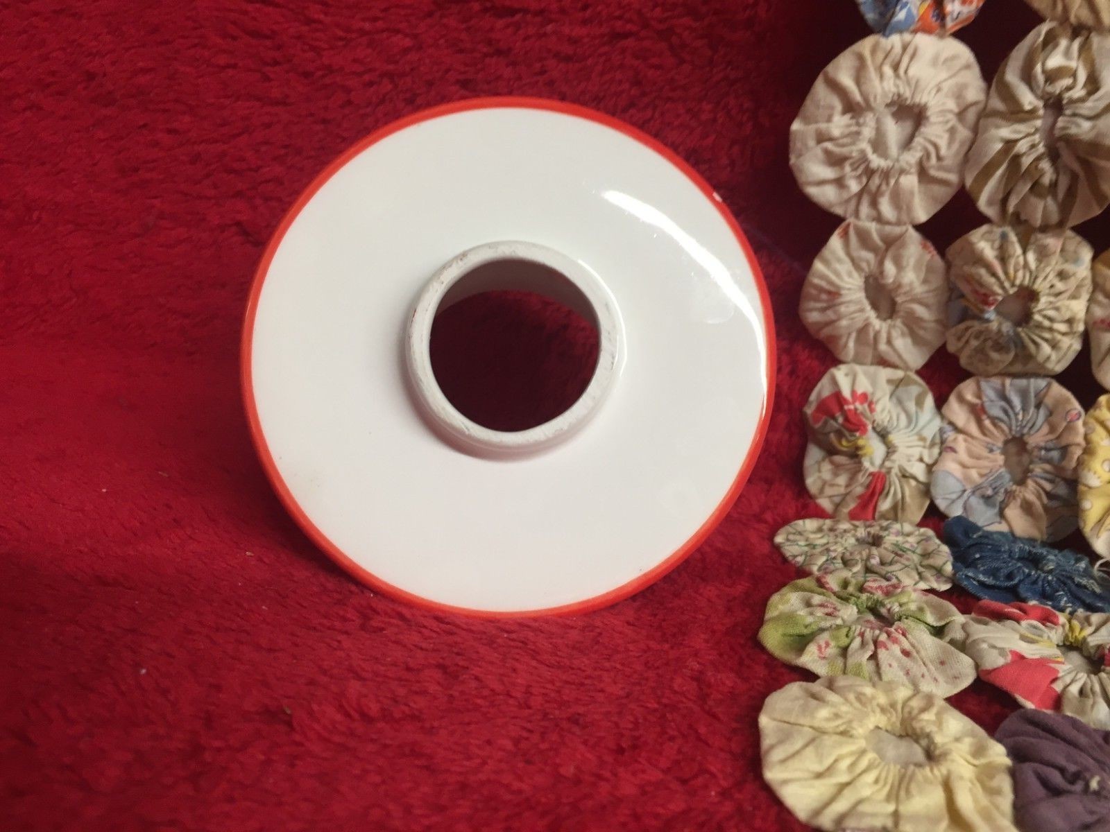 Vintage Style Coca Cola Ceramic Candle Shade Small Canning Jar Decorative