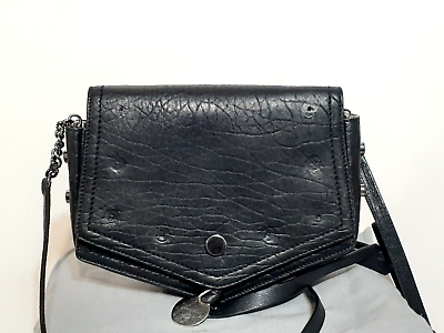 Sac bandouli re Jimmy Choo Arrow clous en cuir noir