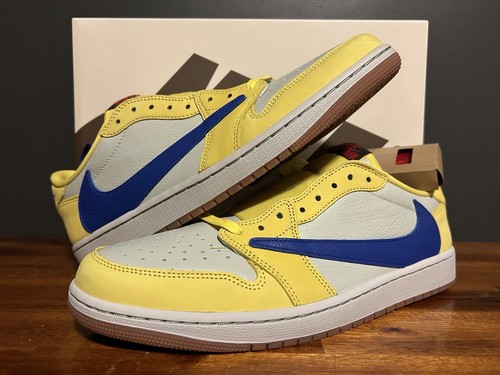 Nike Air Jordan 1 Low x Travis Scott “Canary” Sz 13.5W/12M Nike Air Jordan 1 Low x Travis Scott “Canary” Sz 13.5W/12M