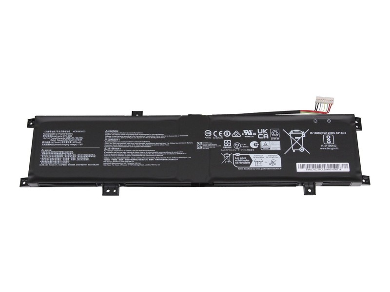 Msi Pulse Gl66 12uek/12ue (Ms-1583) Original Batterie 90wh