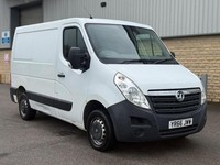 2016 Vauxhall Movano 2.3 CDTI H1 Van 110ps PANEL VAN DIESEL Manual
