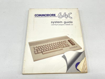 Commodore 64C System Guide: Learning to Program in BASIC 2.0 | Vintage Manual