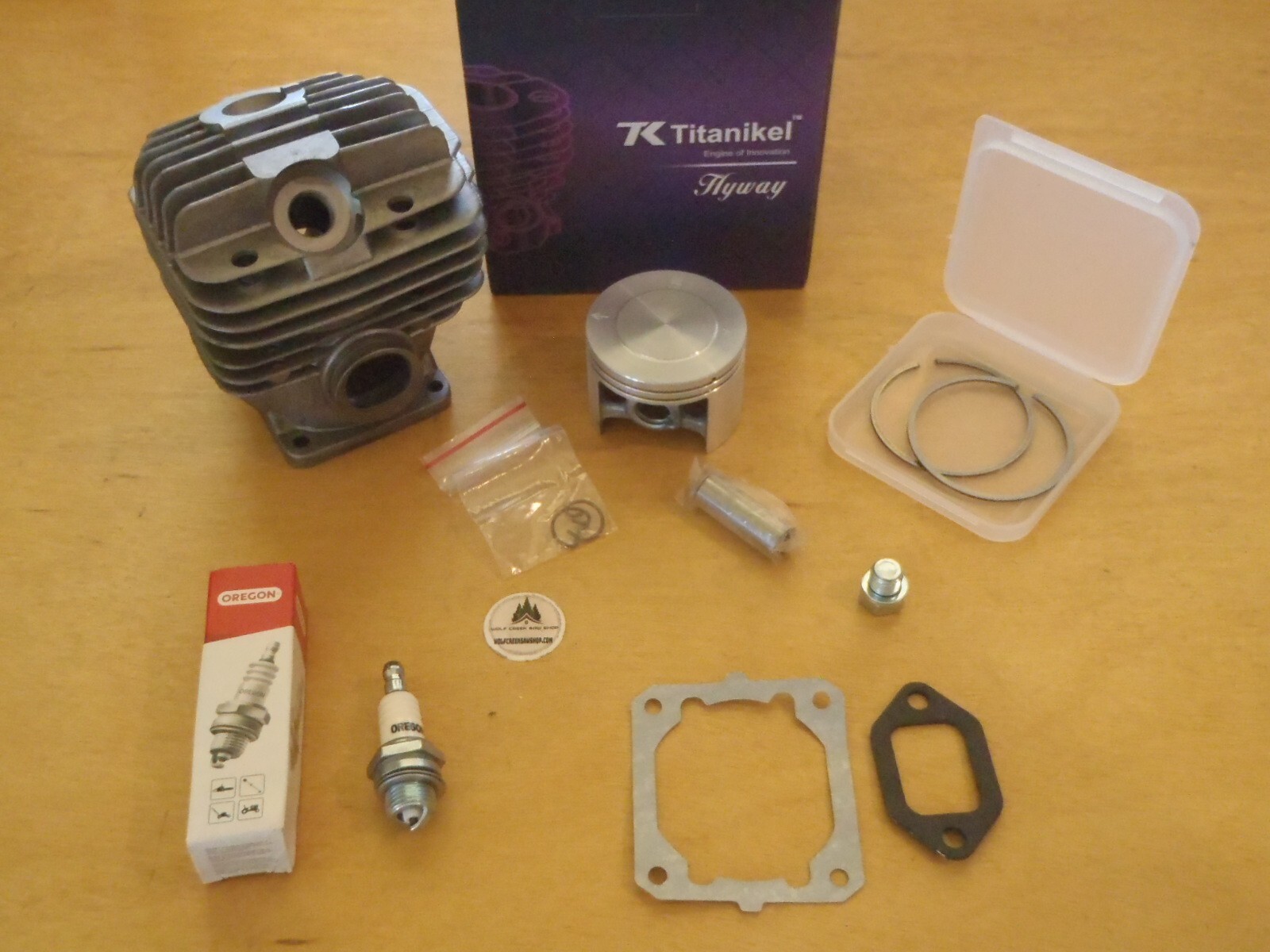 Hyway Titanikel BB 52mm cylinder pop up piston for Stihl 044