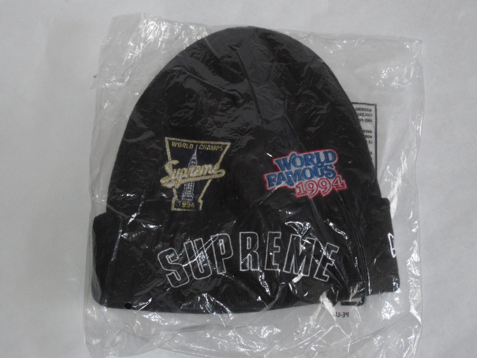 Supreme New Era® Championship Beanie supreme Championship Box New