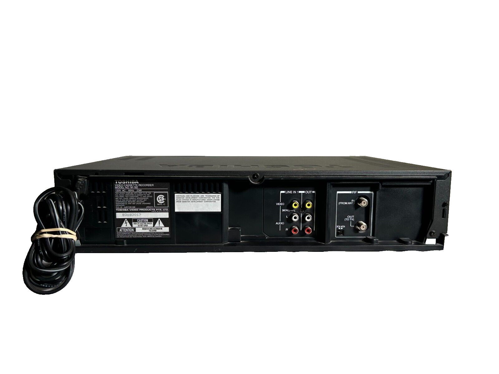 4-Head Hi-Fi VCR - Thumbnail 3