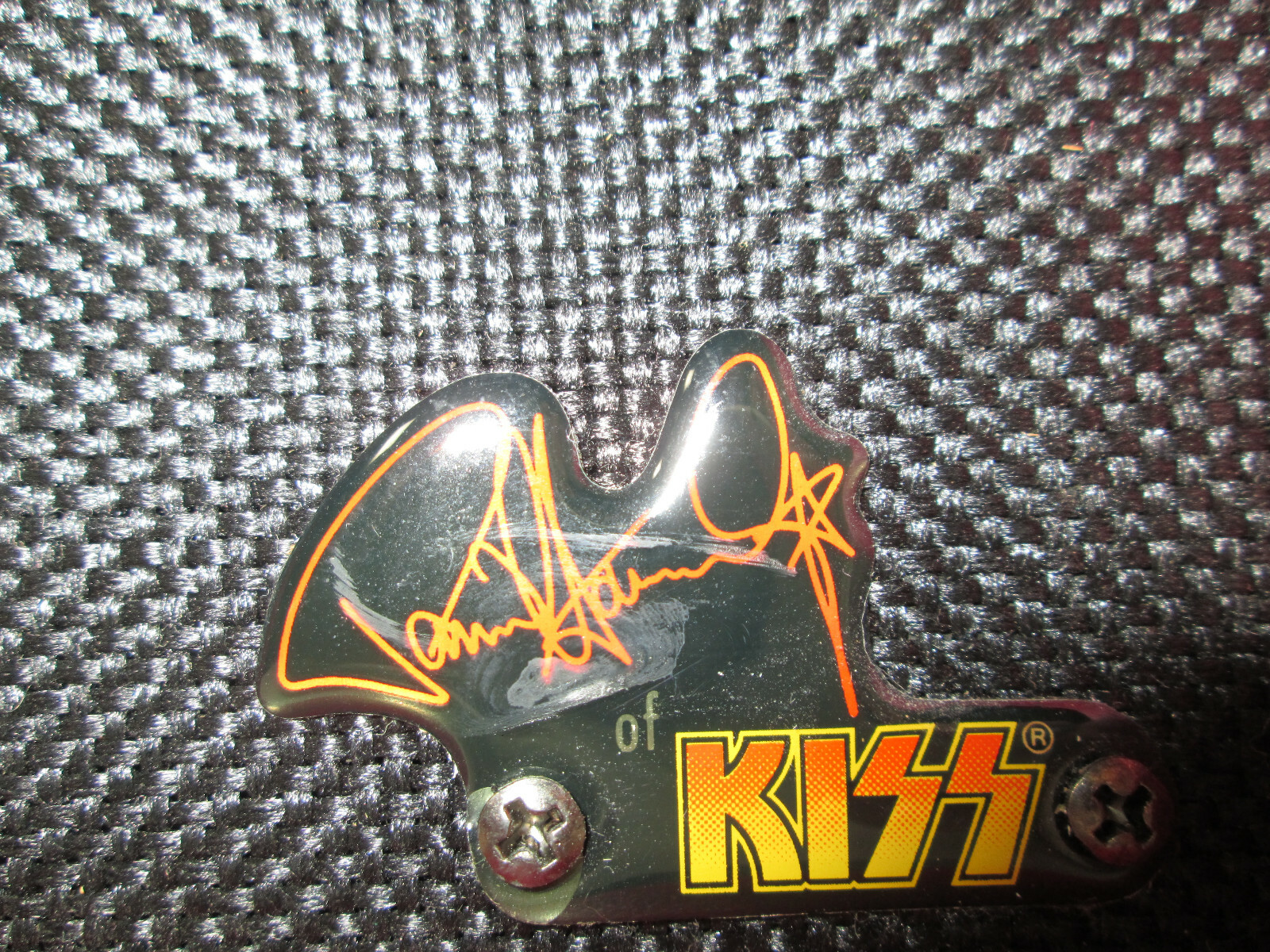 Rare KISS Paul Stanley Silvertone Warm-Up Guitar Amp Amplifier PSA-1 Red & Black